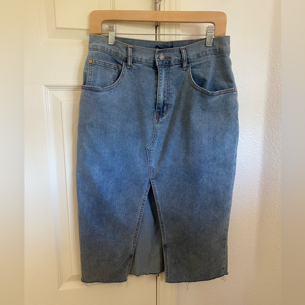 Sincerely Jules Blue Denim Skirt